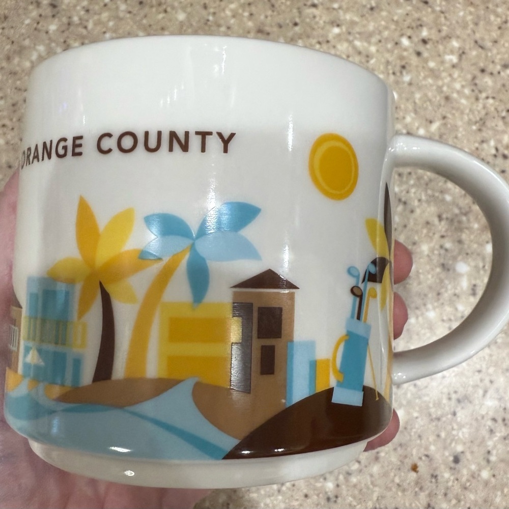 Starbucks Coffee Mug -Orange County. 14 oz. You are here. 2014.
